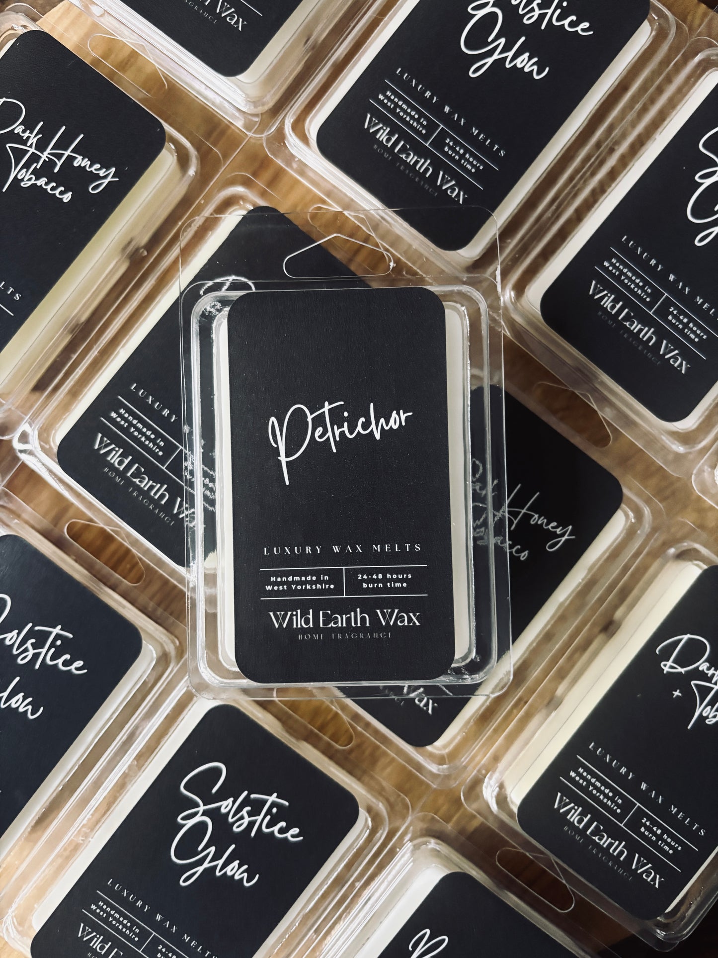 Petrichor Fragranced Wax Melt Clamshell