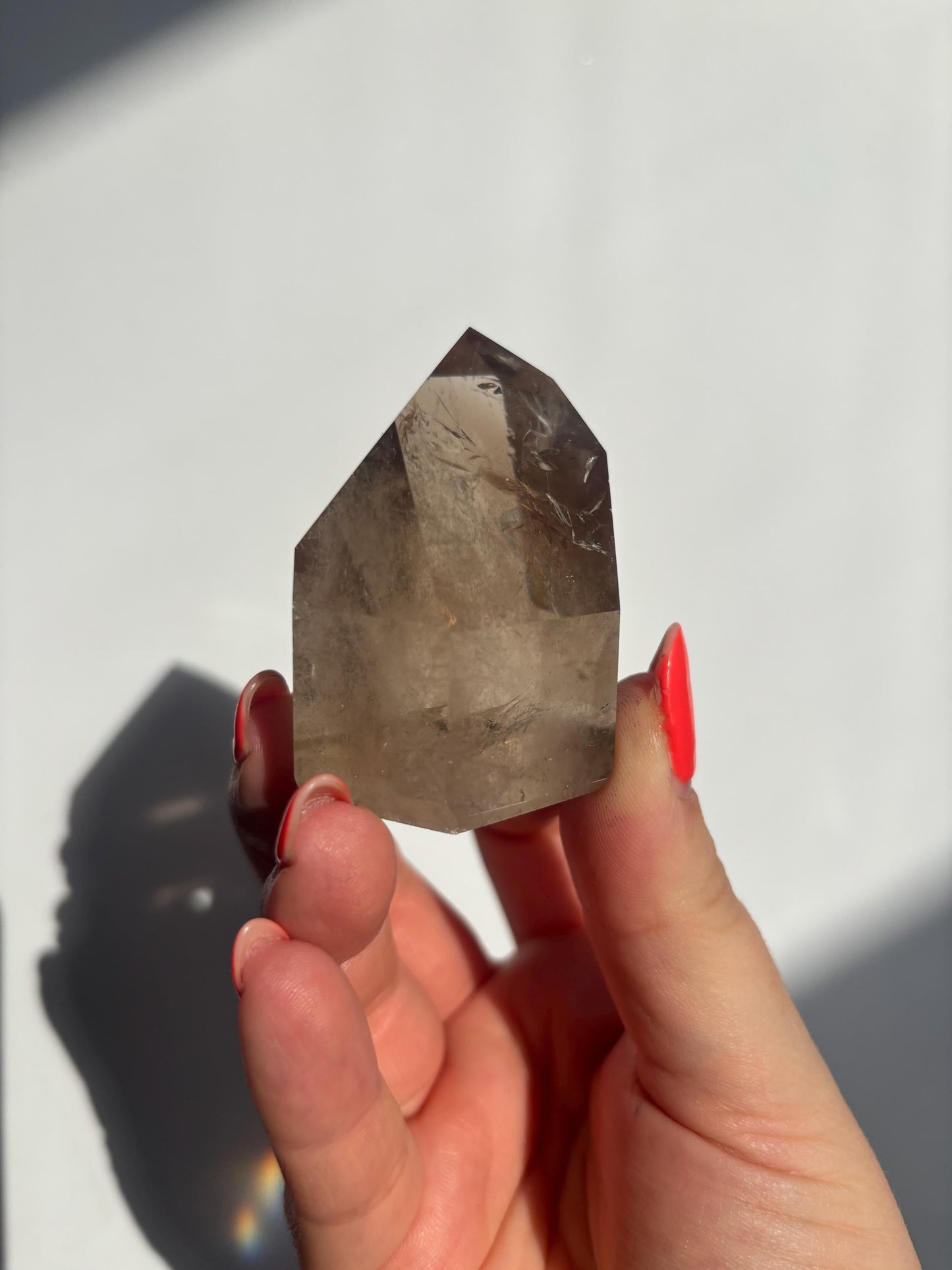 Smokey Quartz Tower | Brazilian Smoky Quartz | High Quality Polished Crystals | Crystal Healing
