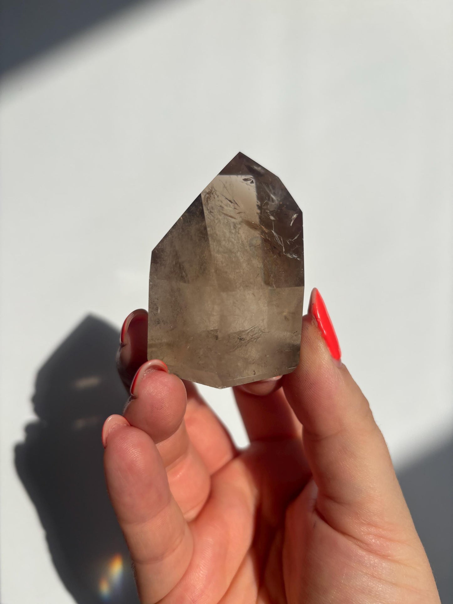 Smokey Quartz Tower | Brazilian Smoky Quartz | High Quality Polished Crystals | Crystal Healing