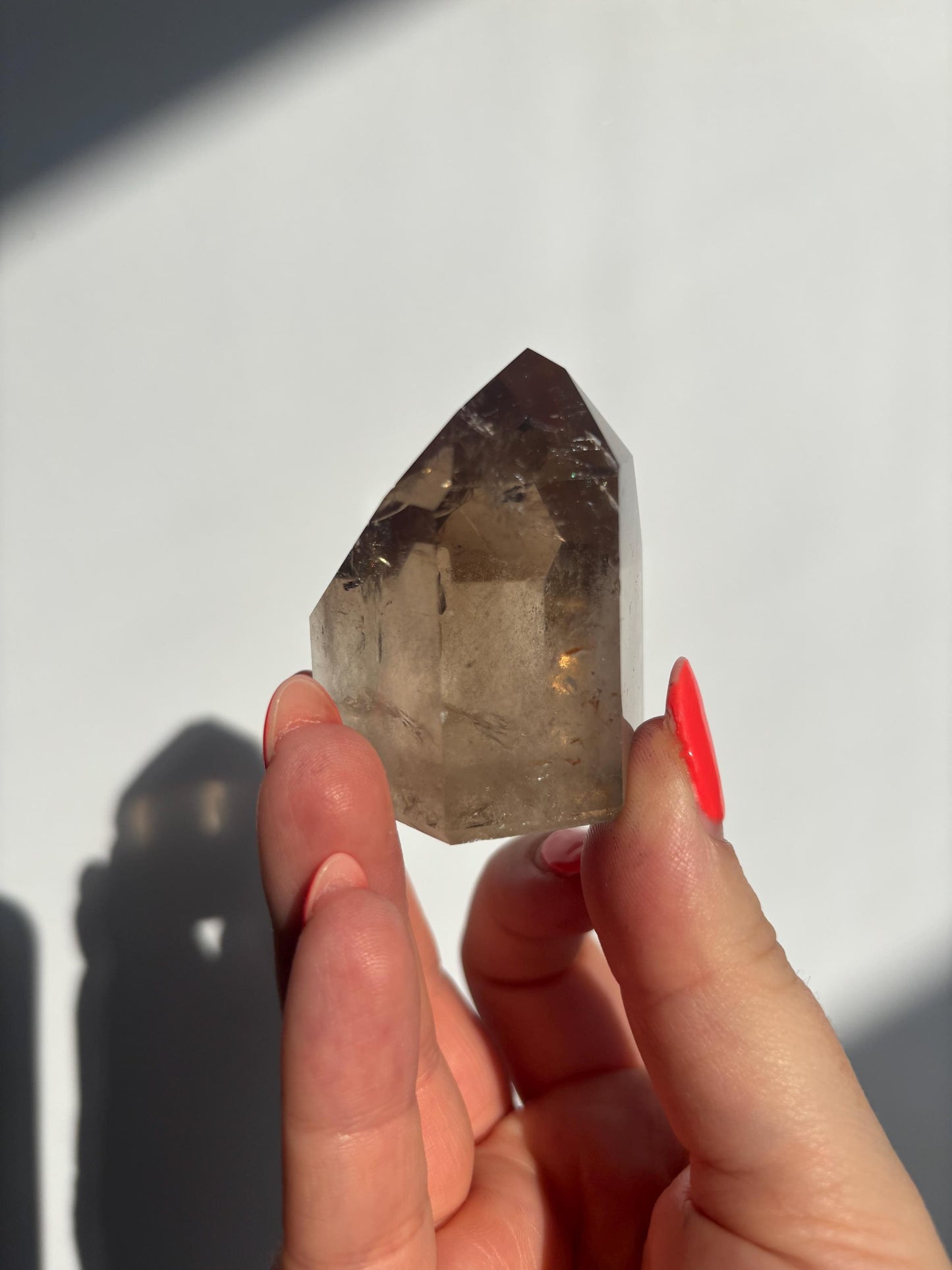 Smokey Quartz Tower | Brazilian Smoky Quartz | High Quality Polished Crystals | Crystal Healing