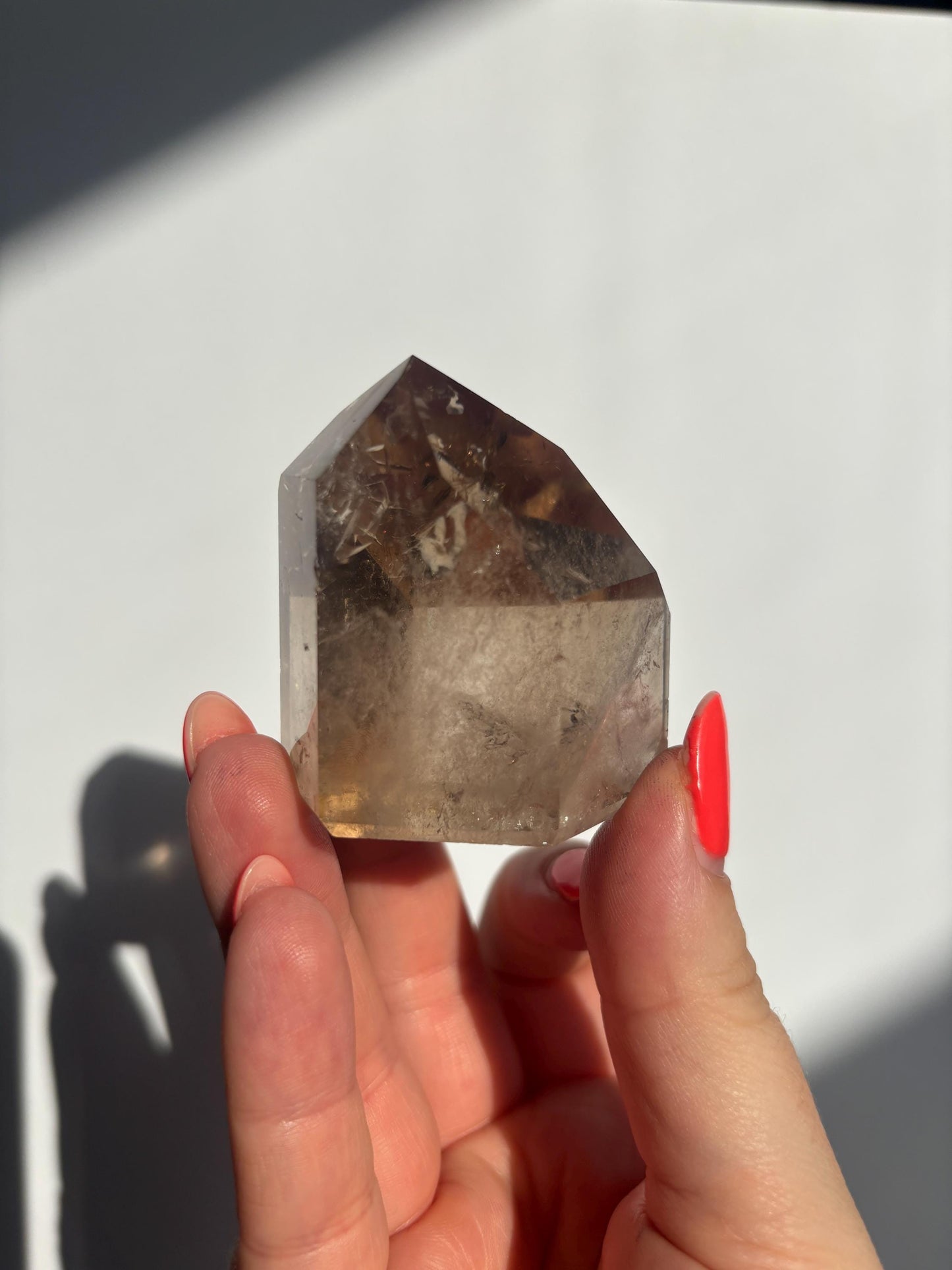 Smokey Quartz Tower | Brazilian Smoky Quartz | High Quality Polished Crystals | Crystal Healing