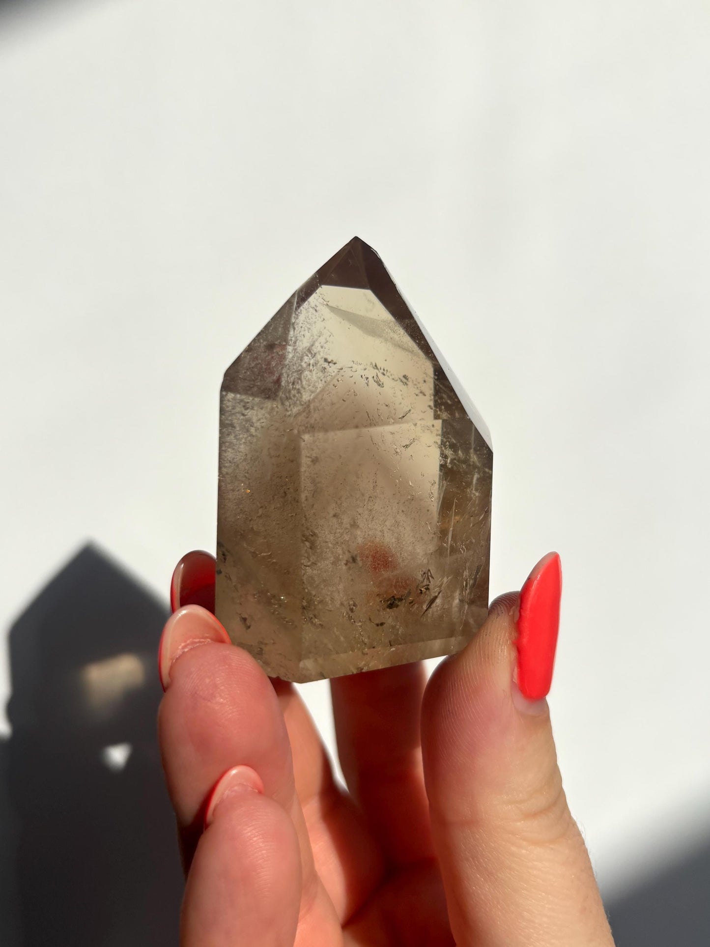 Smokey Quartz Tower | Brazilian Smoky Quartz | High Quality Polished Crystals | Crystal Healing