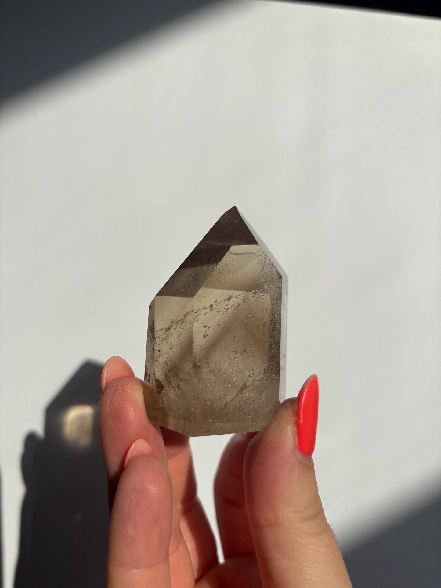 Smokey Quartz Tower | Brazilian Smoky Quartz | High Quality Polished Crystals | Crystal Healing