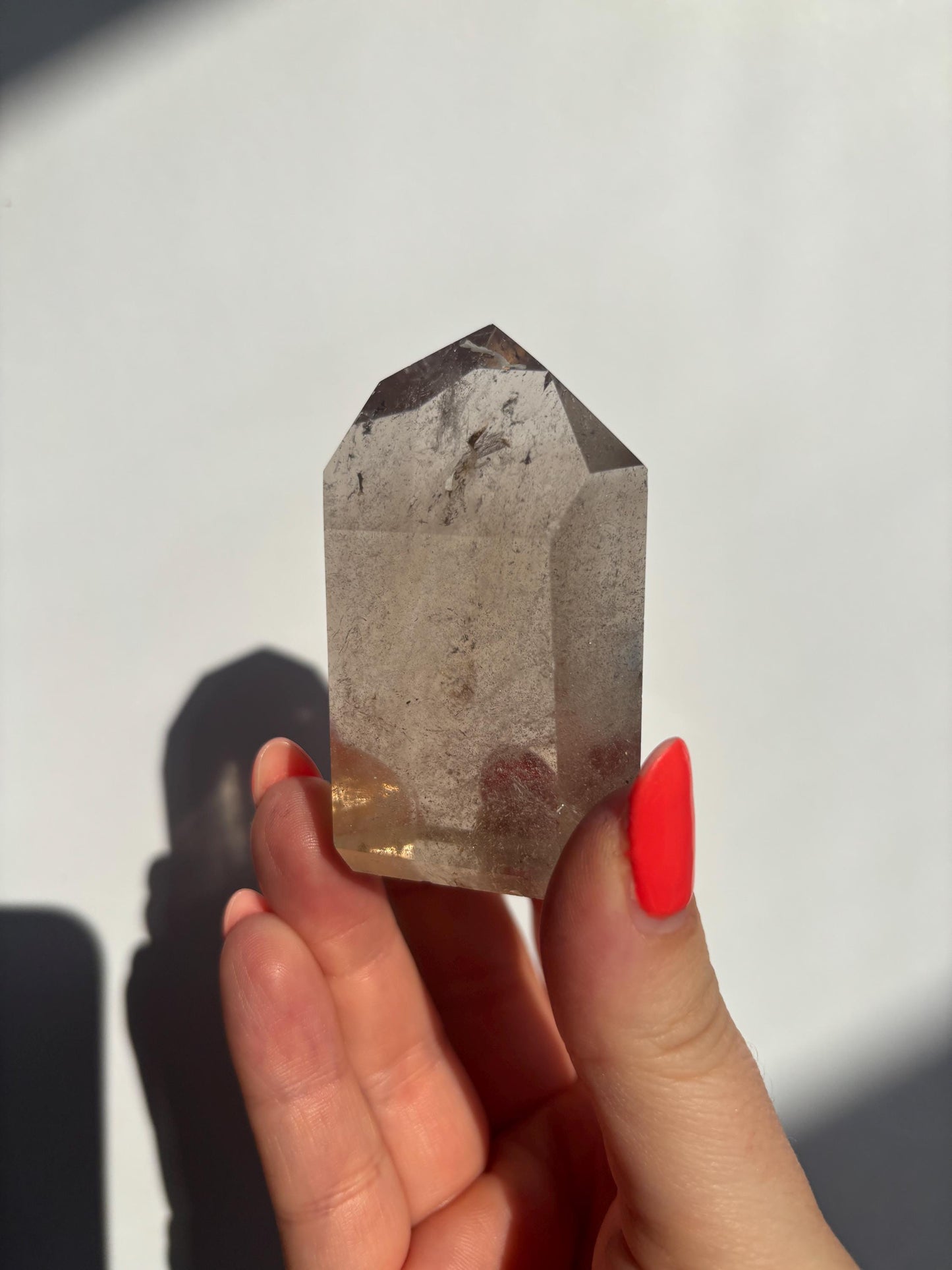Smokey Quartz Tower | Brazilian Smoky Quartz | High Quality Polished Crystals | Crystal Healing