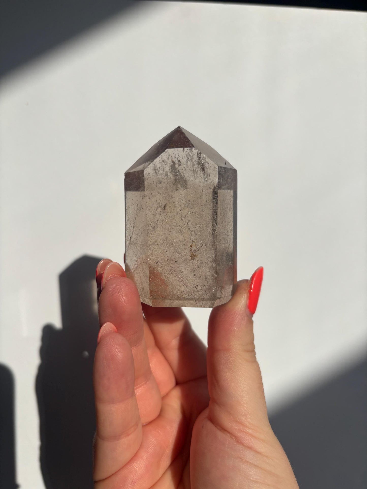 Smokey Quartz Tower | Brazilian Smoky Quartz | High Quality Polished Crystals | Crystal Healing