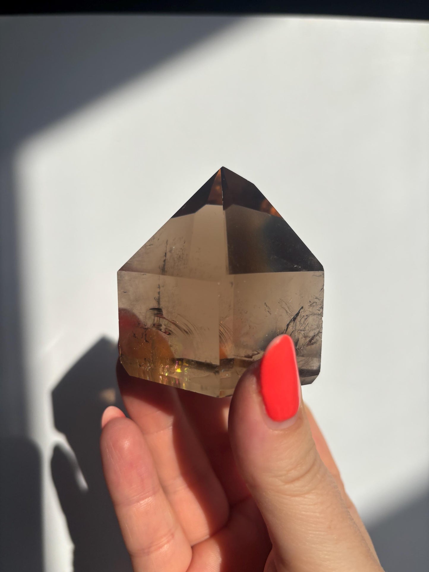 Smokey Quartz Tower | Brazilian Smoky Quartz | High Quality Polished Crystals | Crystal Healing