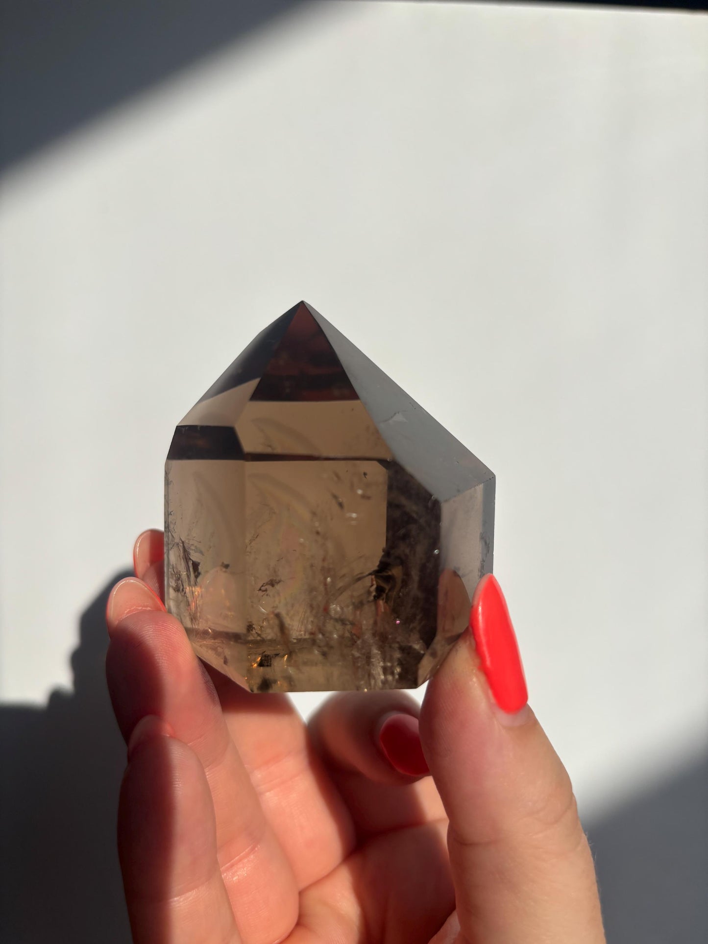 Smokey Quartz Tower | Brazilian Smoky Quartz | High Quality Polished Crystals | Crystal Healing