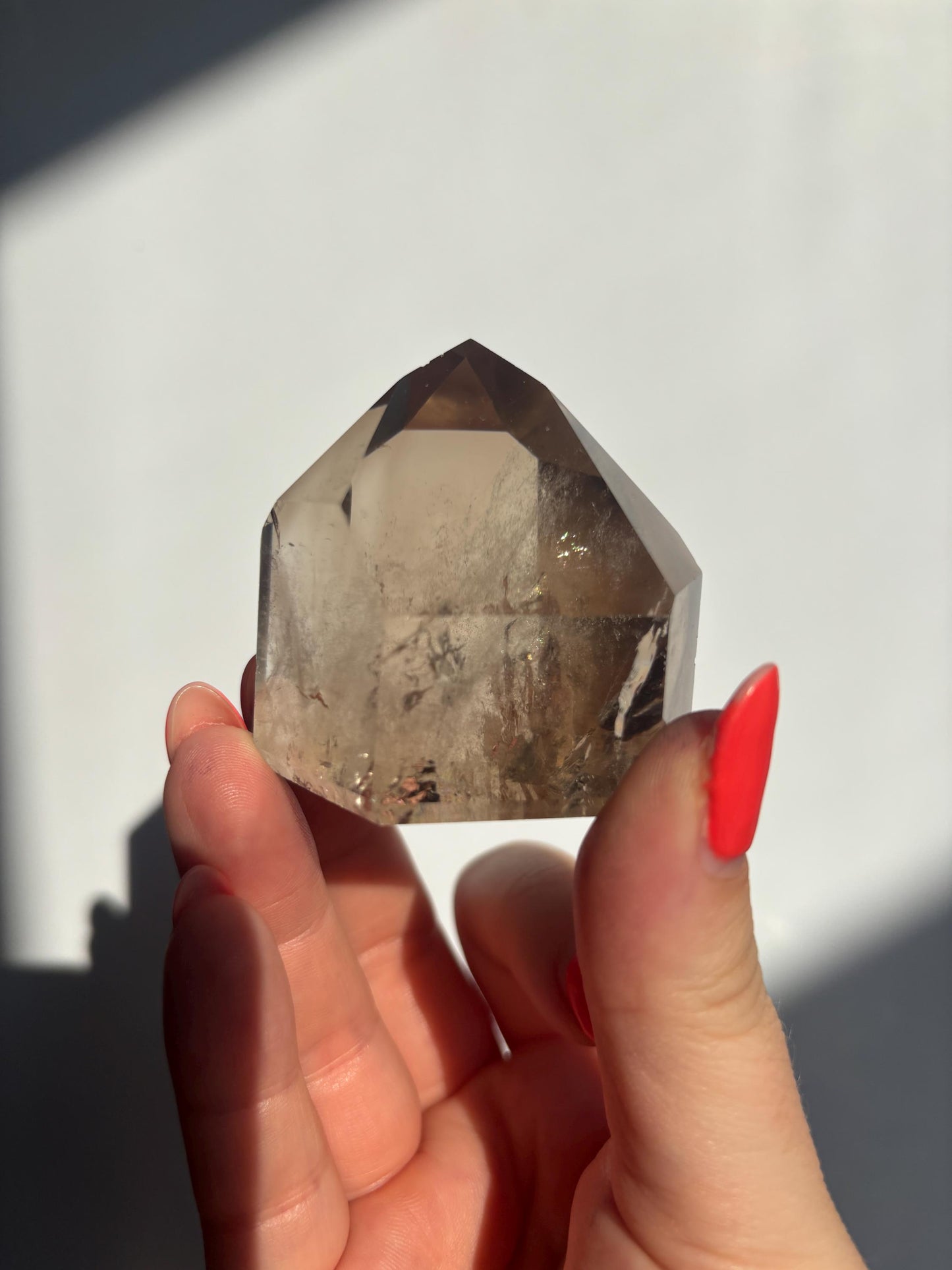 Smokey Quartz Tower | Brazilian Smoky Quartz | High Quality Polished Crystals | Crystal Healing