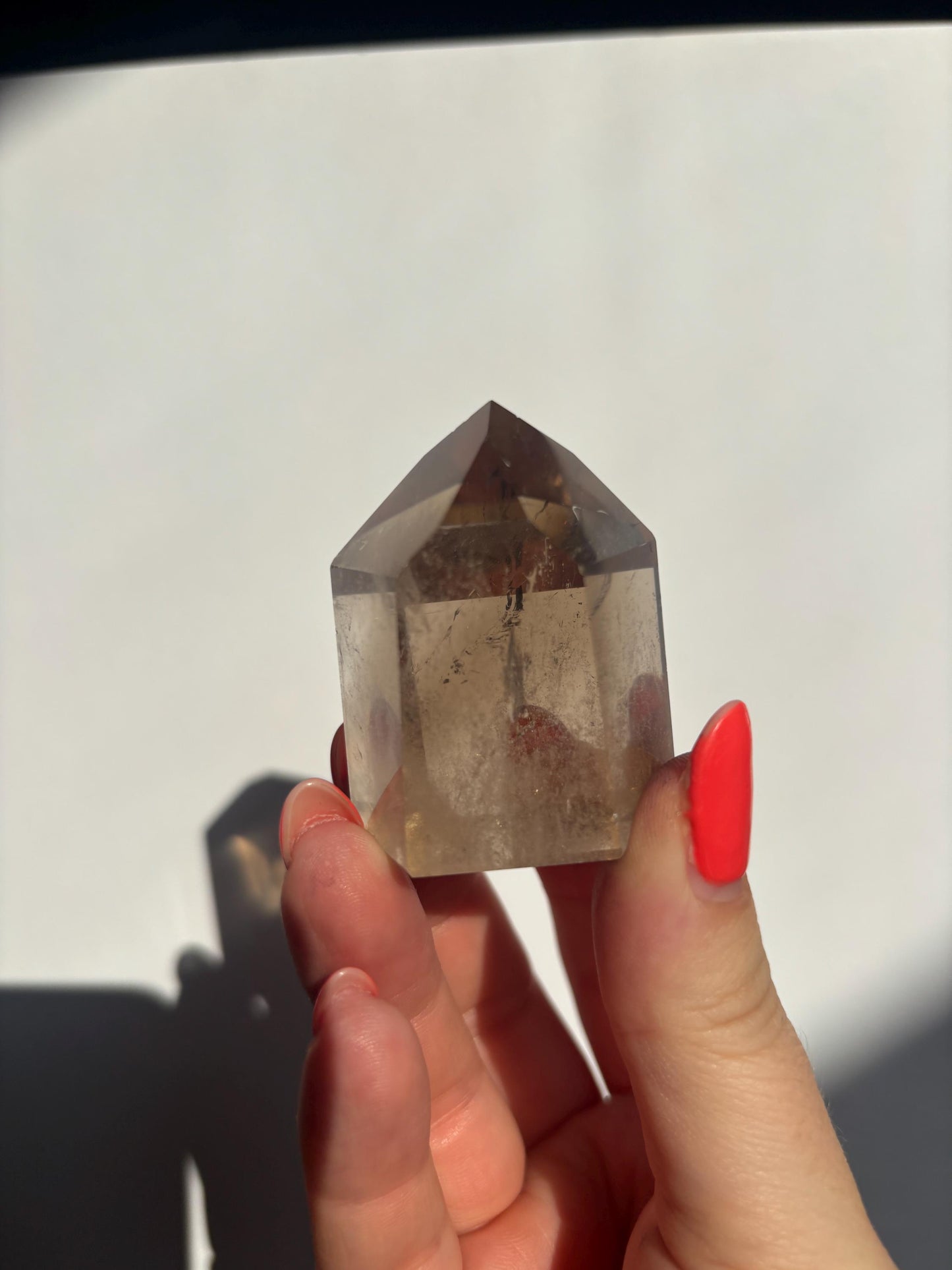 Smokey Quartz Tower | Brazilian Smoky Quartz | High Quality Polished Crystals | Crystal Healing