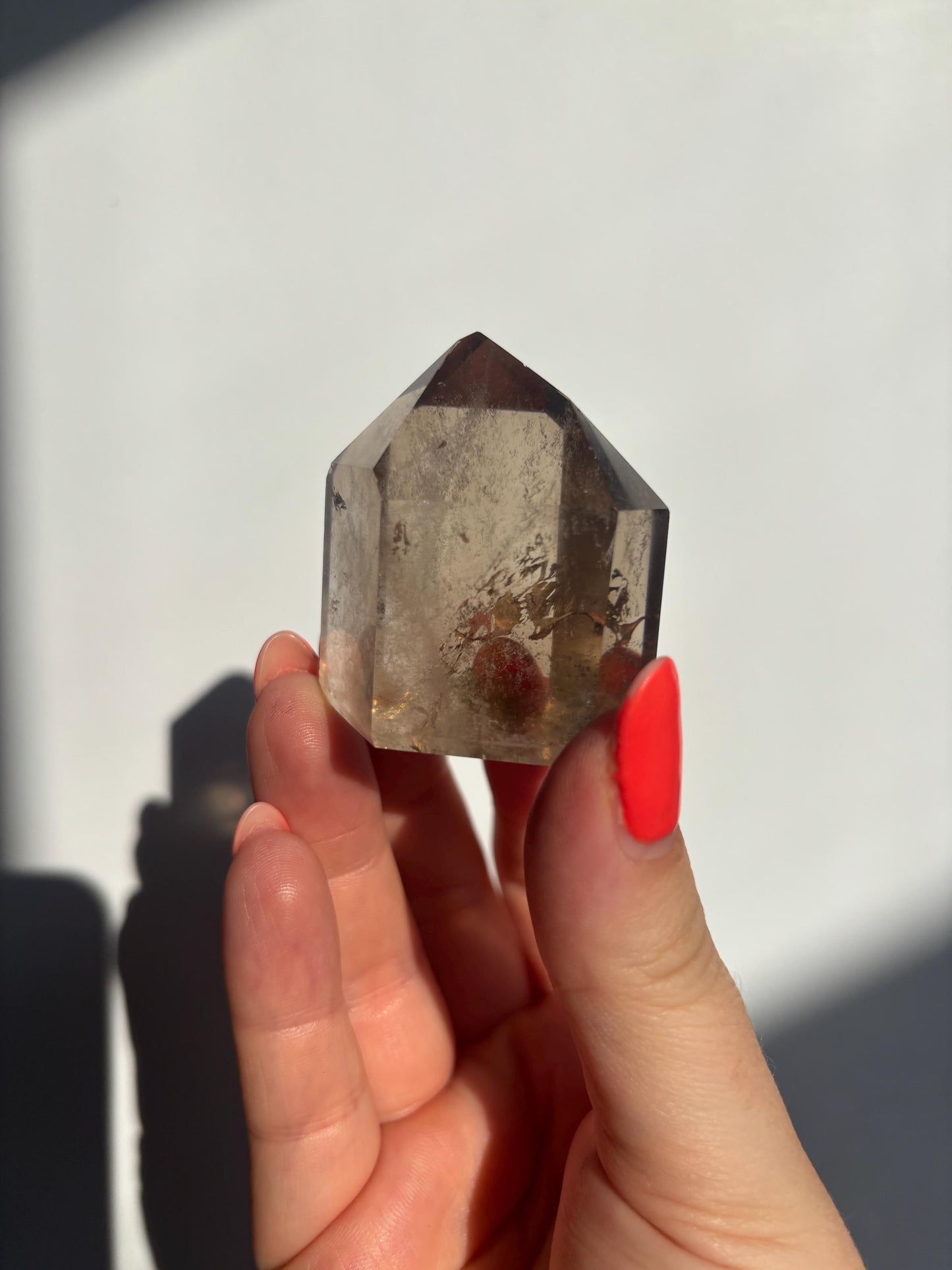 Smokey Quartz Tower | Brazilian Smoky Quartz | High Quality Polished Crystals | Crystal Healing