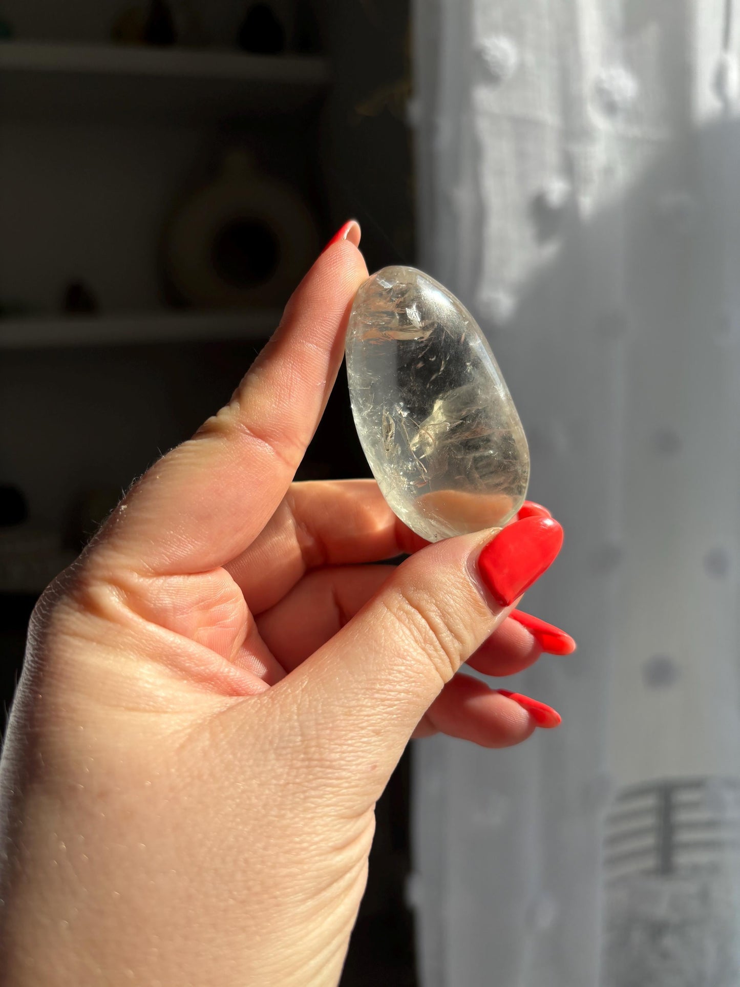 Prasiolite Freeform | Crystal Healing | High Quality Polished Crystal | Balance | Harmony
