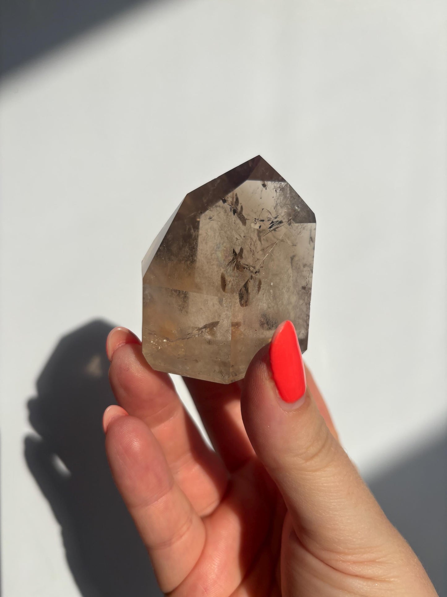 Smokey Quartz Tower | Brazilian Smoky Quartz | High Quality Polished Crystals | Crystal Healing