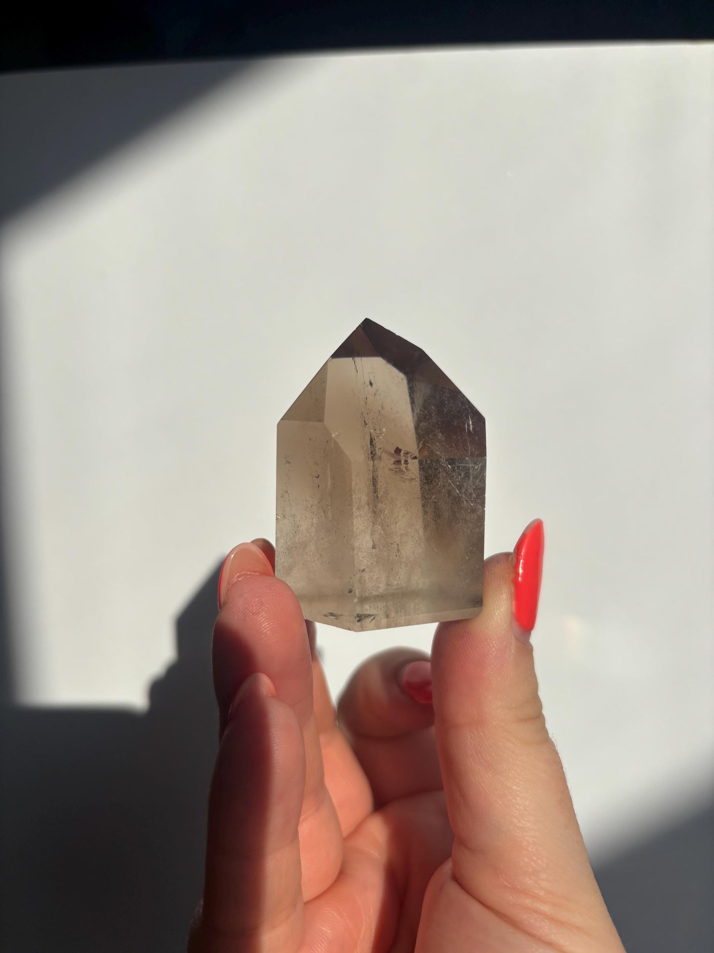 Smokey Quartz Tower | Brazilian Smoky Quartz | High Quality Polished Crystals | Crystal Healing