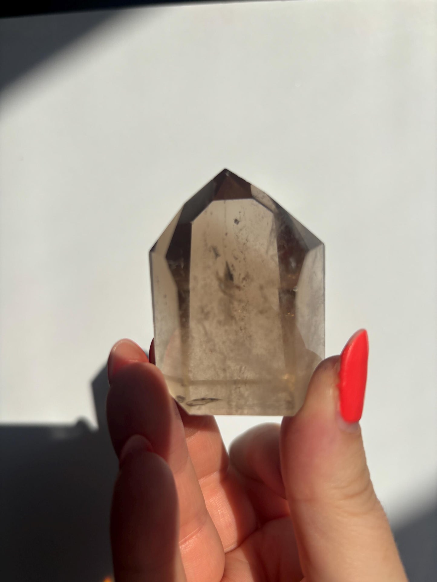 Smokey Quartz Tower | Brazilian Smoky Quartz | High Quality Polished Crystals | Crystal Healing