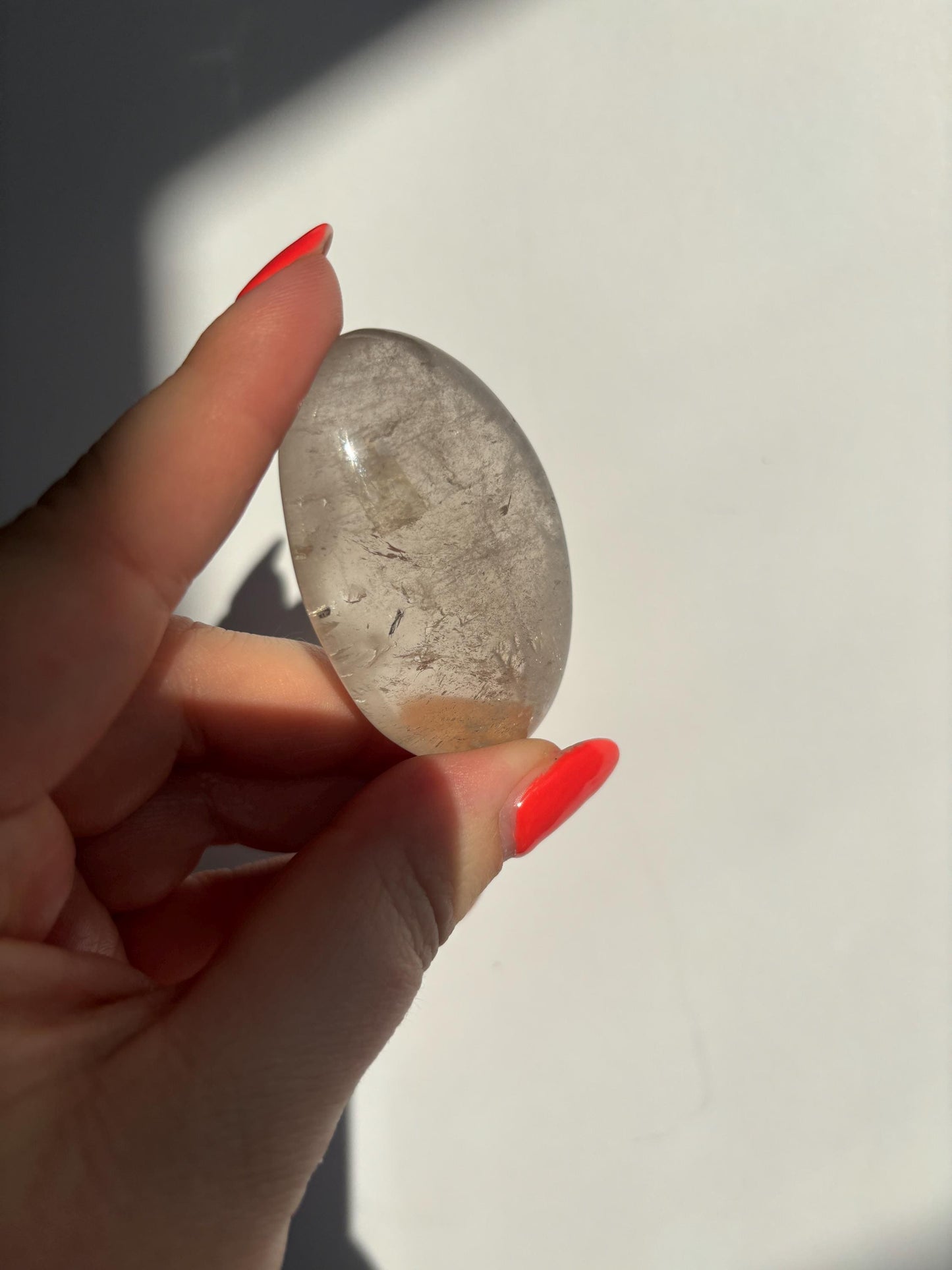 Smokey Quartz Lense | Brazilian Smoky Quartz | High Quality Polished Crystals | Crystal Healing