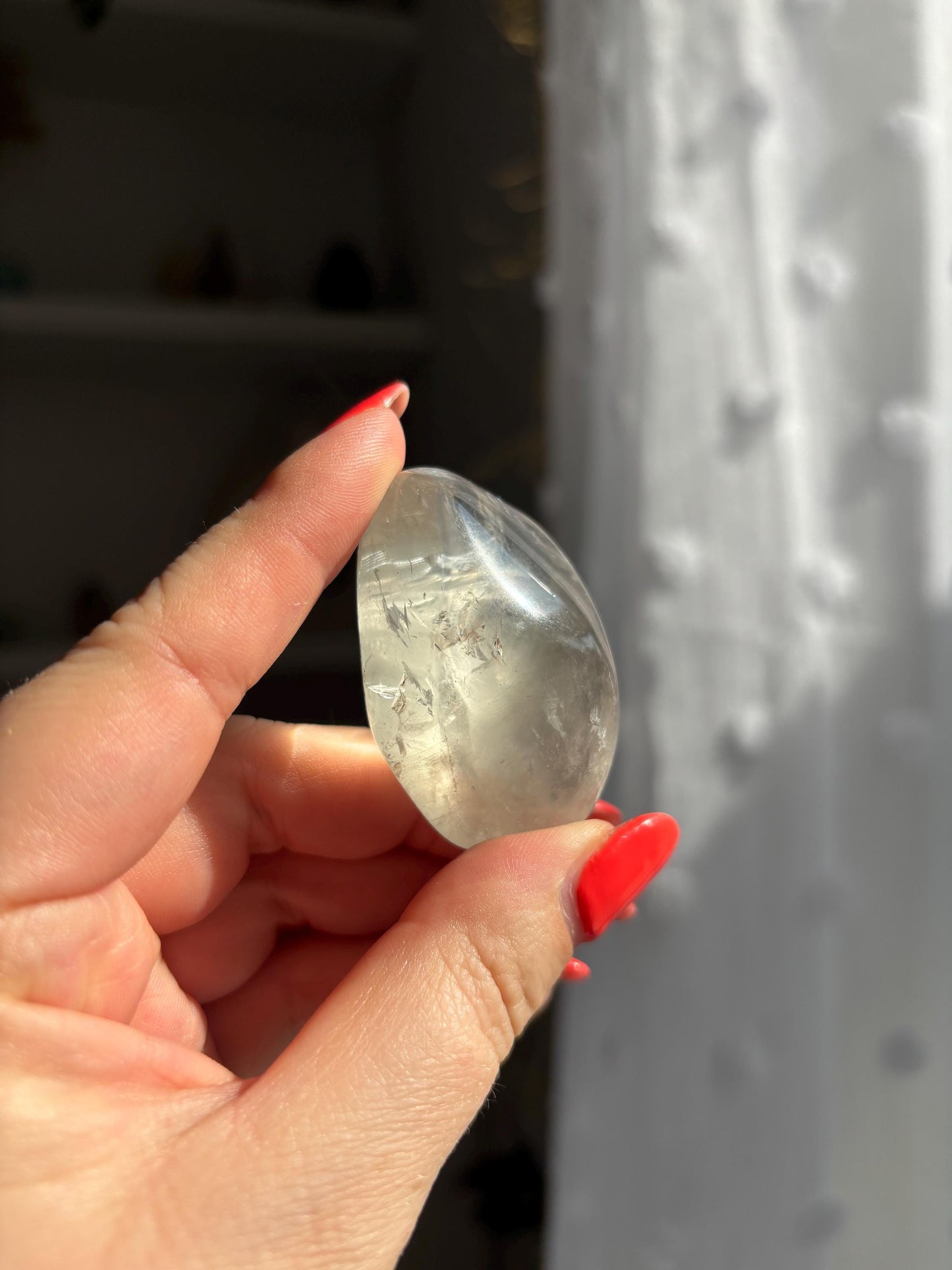 Prasiolite Freeform | Crystal Healing | High Quality Polished Crystal | Balance | Harmony