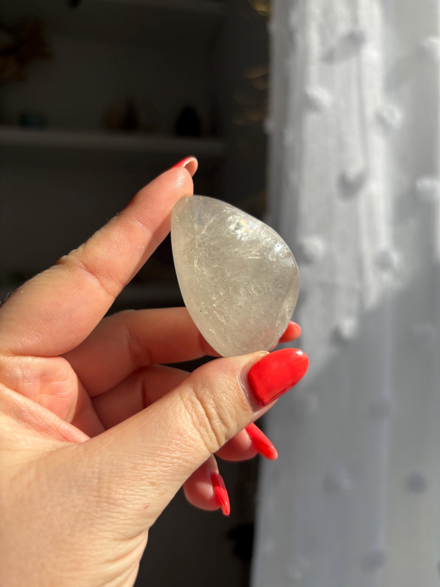 Prasiolite Freeform | Crystal Healing | High Quality Polished Crystal | Balance | Harmony