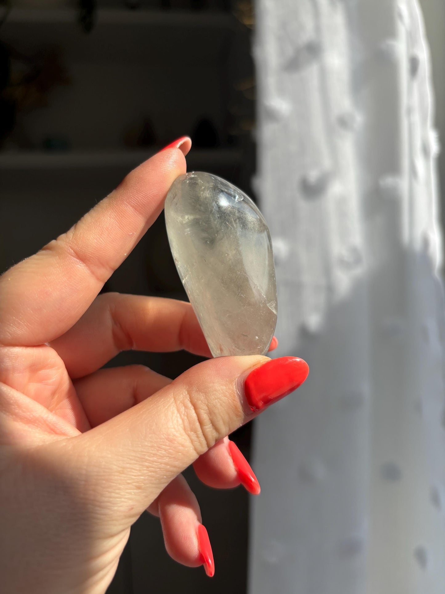 Prasiolite Freeform | Crystal Healing | High Quality Polished Crystal | Balance | Harmony