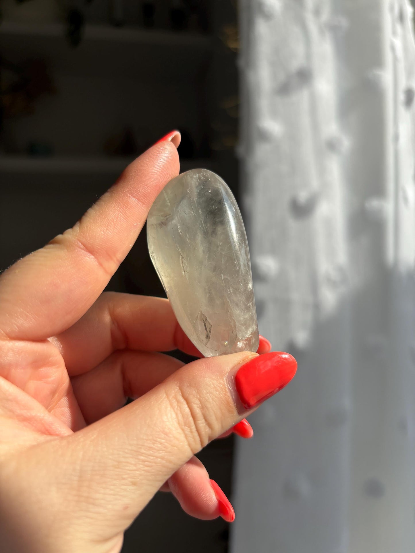 Prasiolite Freeform | Crystal Healing | High Quality Polished Crystal | Balance | Harmony