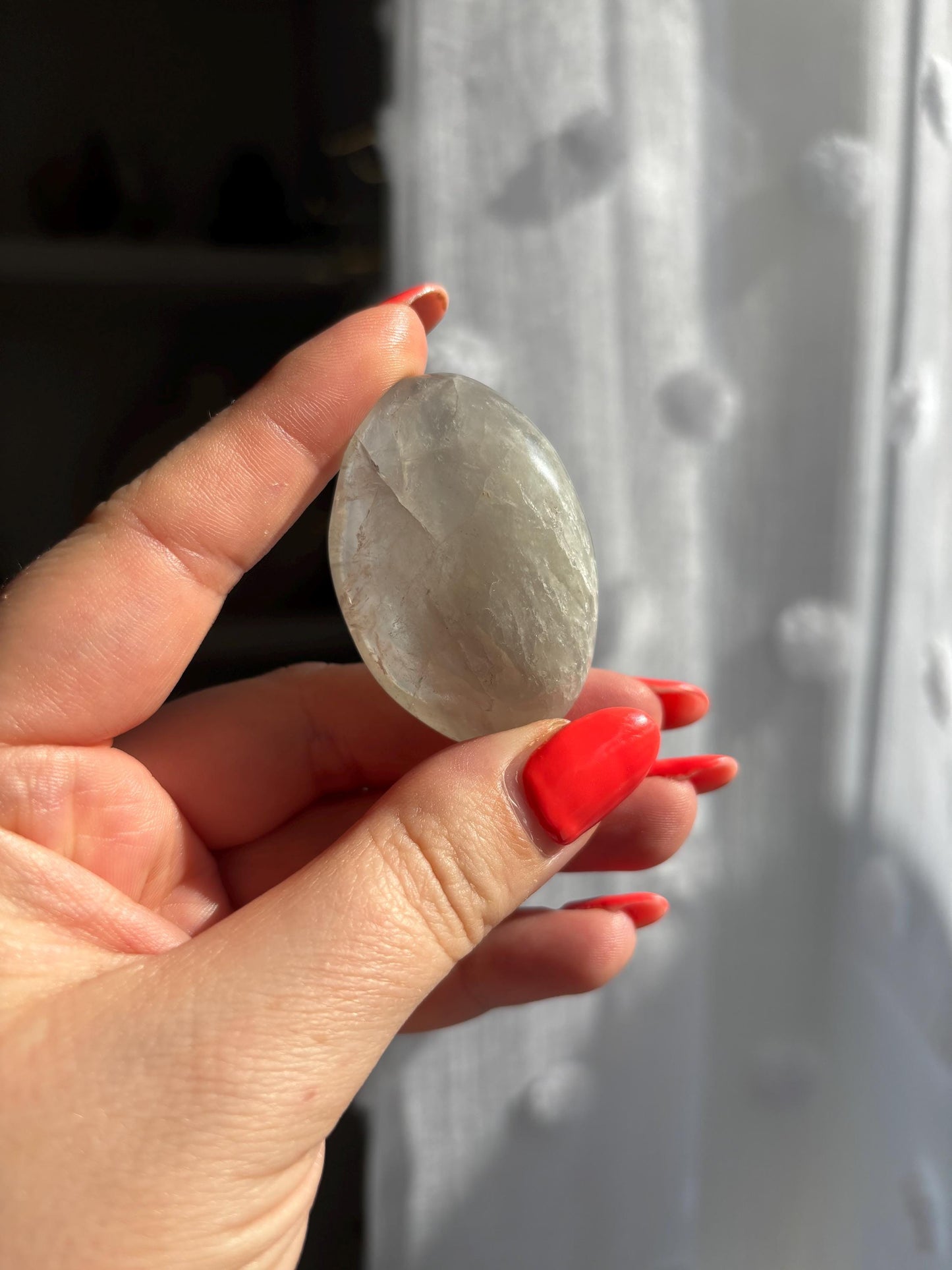 Prasiolite Freeform | Crystal Healing | High Quality Polished Crystal | Balance | Harmony