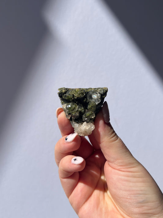 Forest Epidote Quartz