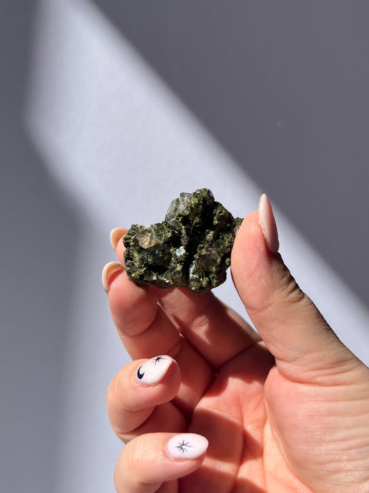 Forest Epidote Quartz