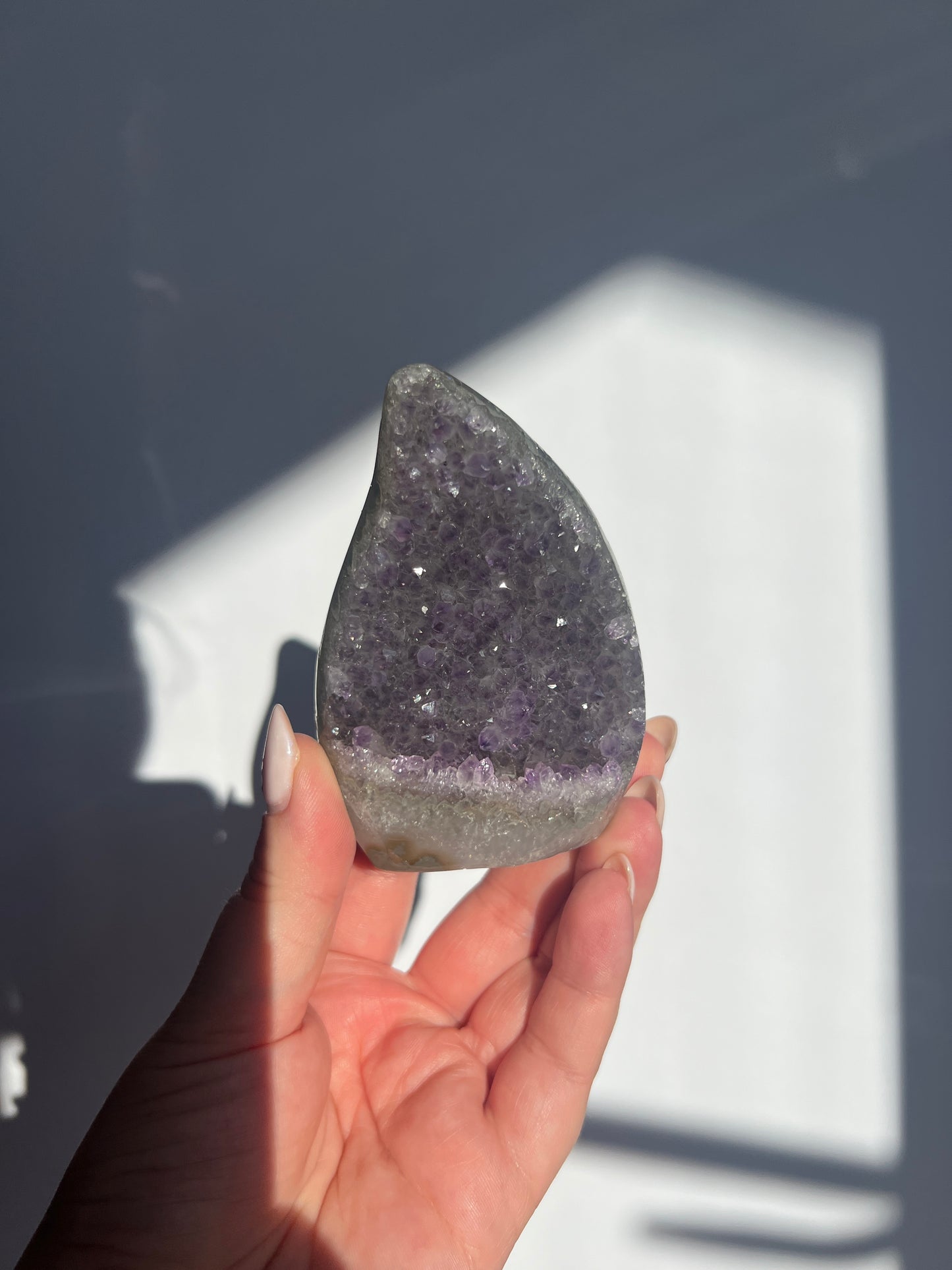 Amethyst Agate Flame