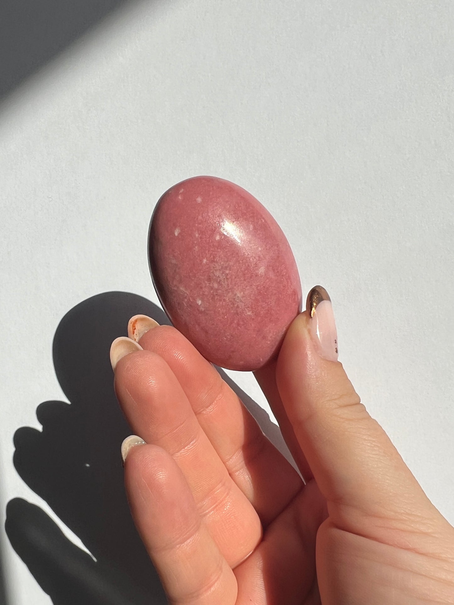 Thulite Palmstone