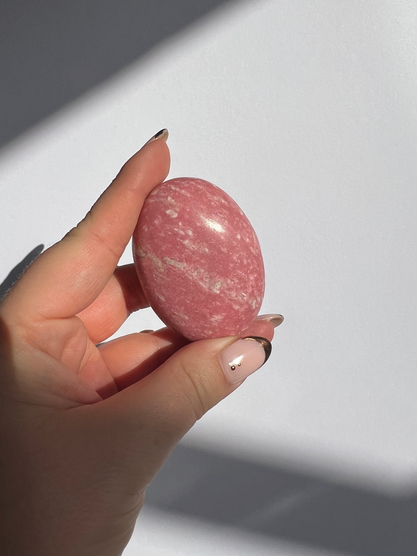 Thulite Palmstone