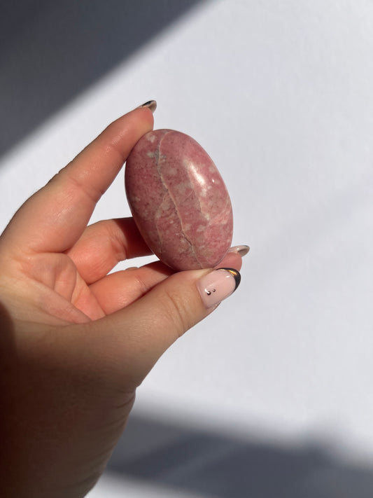 Thulite Palmstone