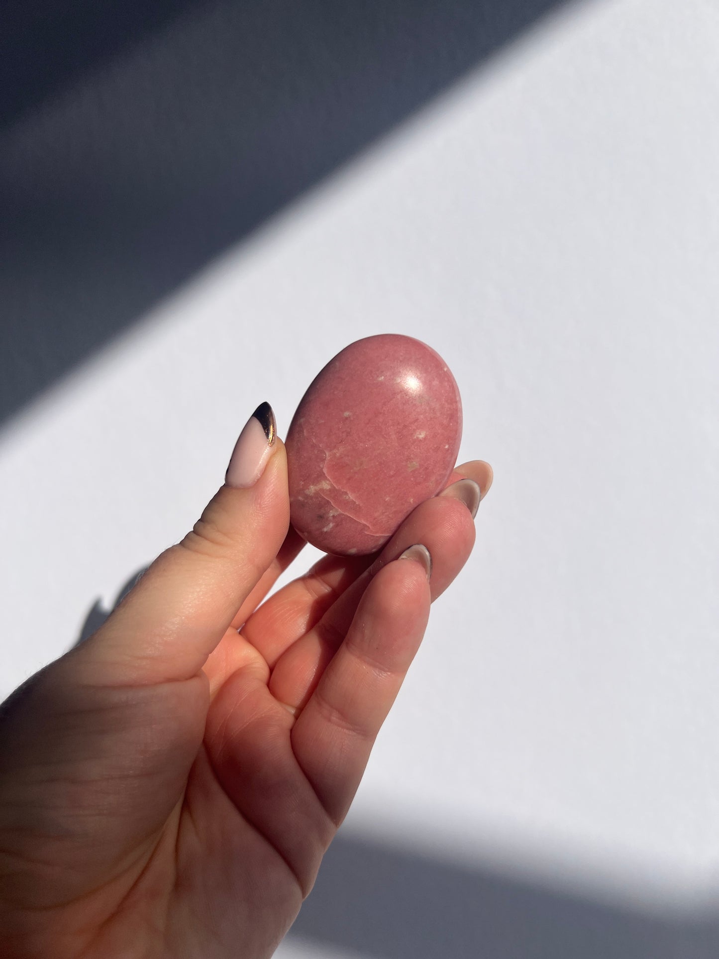 Thulite Palmstone