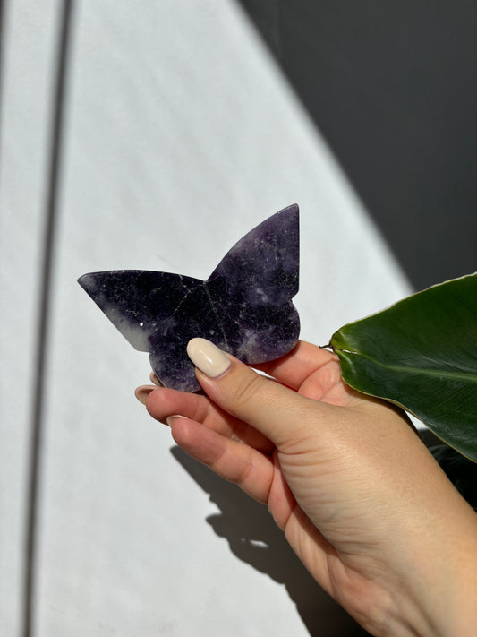 Lepidolite Butterfly