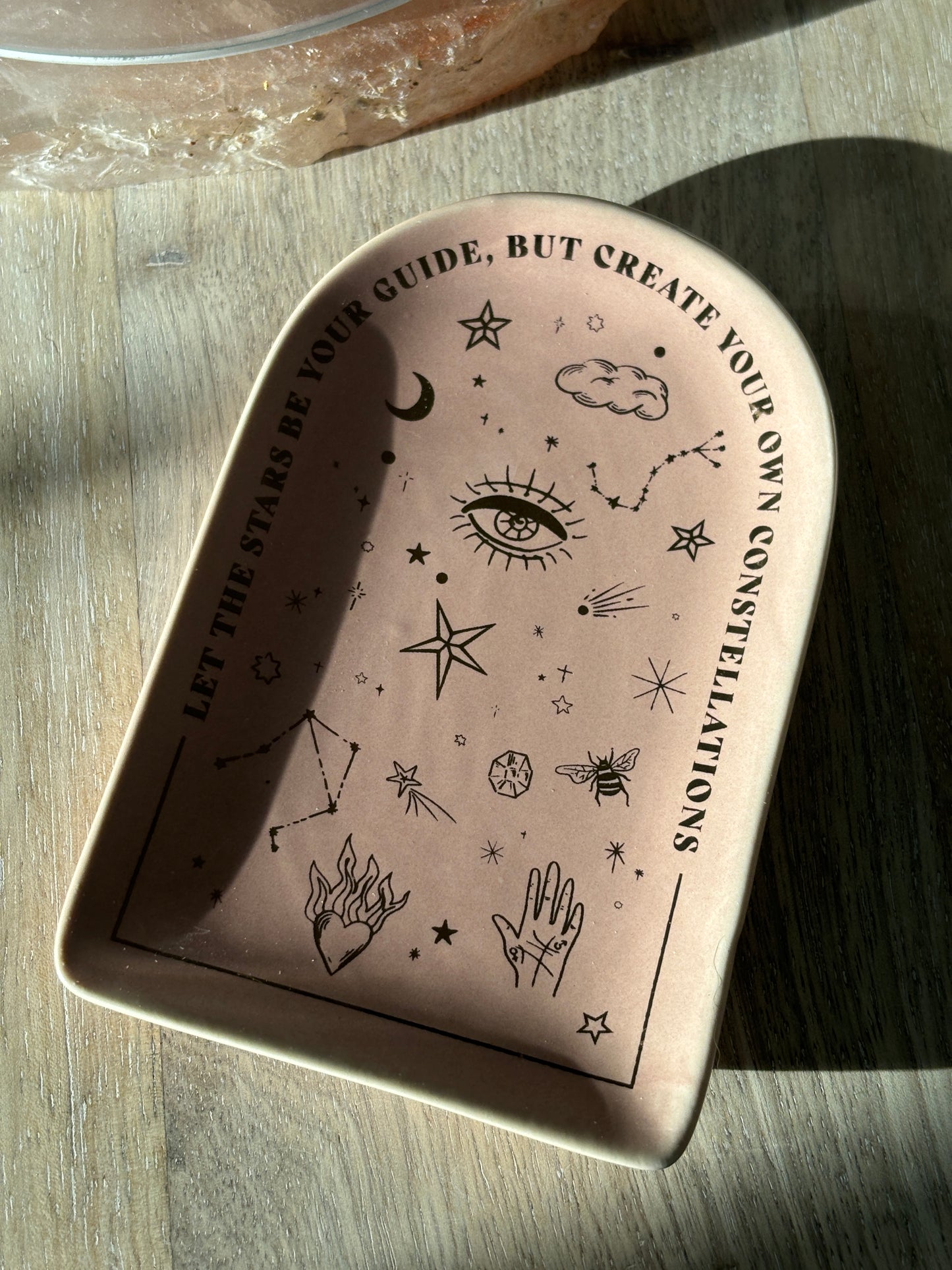 Pink Celestial Arch Trinket Dish