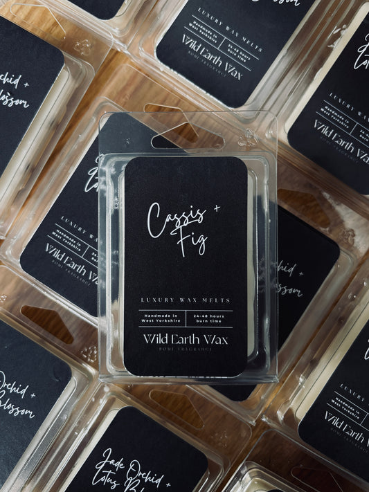 Cassis and Fig Fragranced Wax Melt Clamshell
