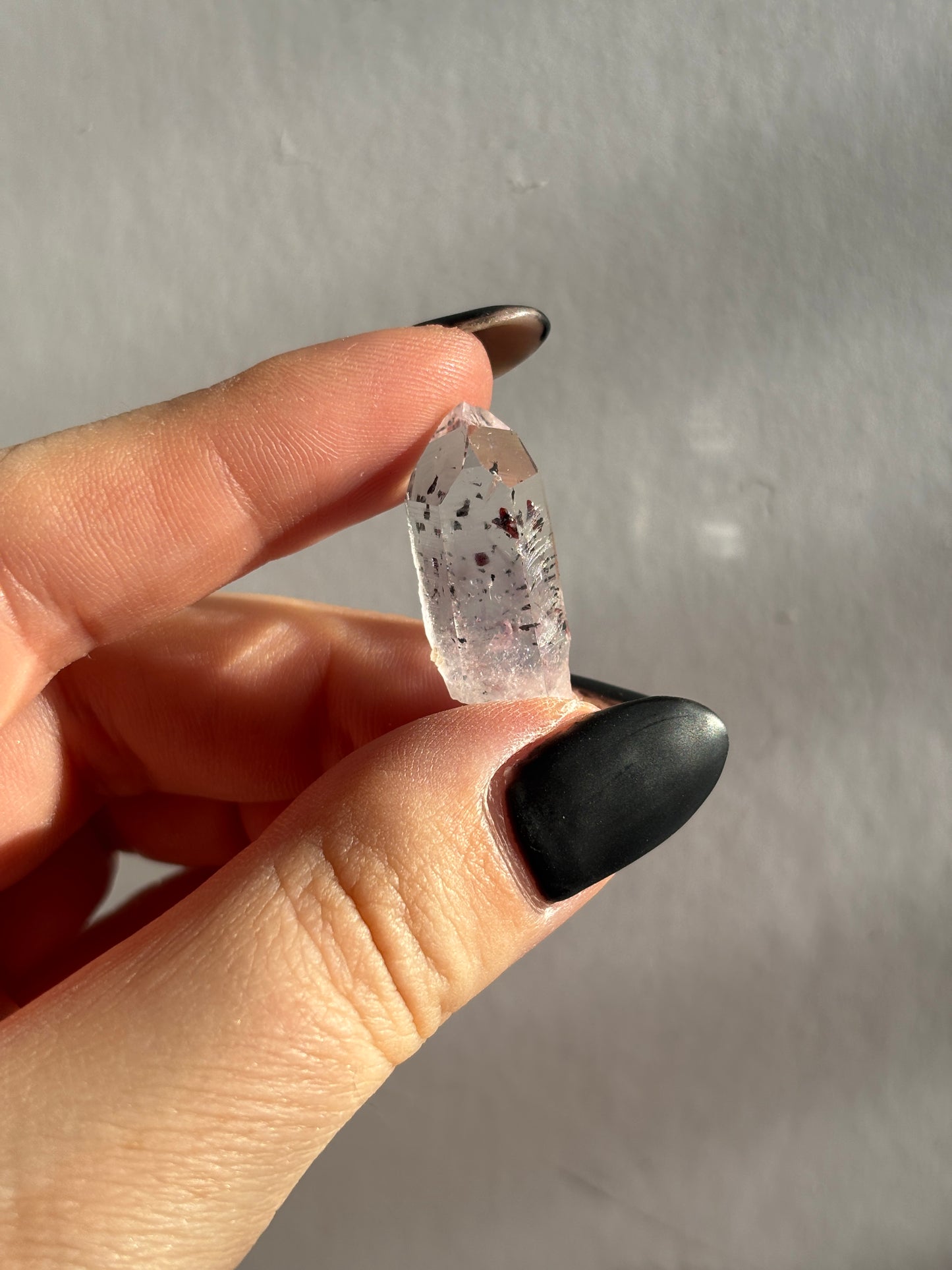 Brandberg Amethyst with Red Hematite