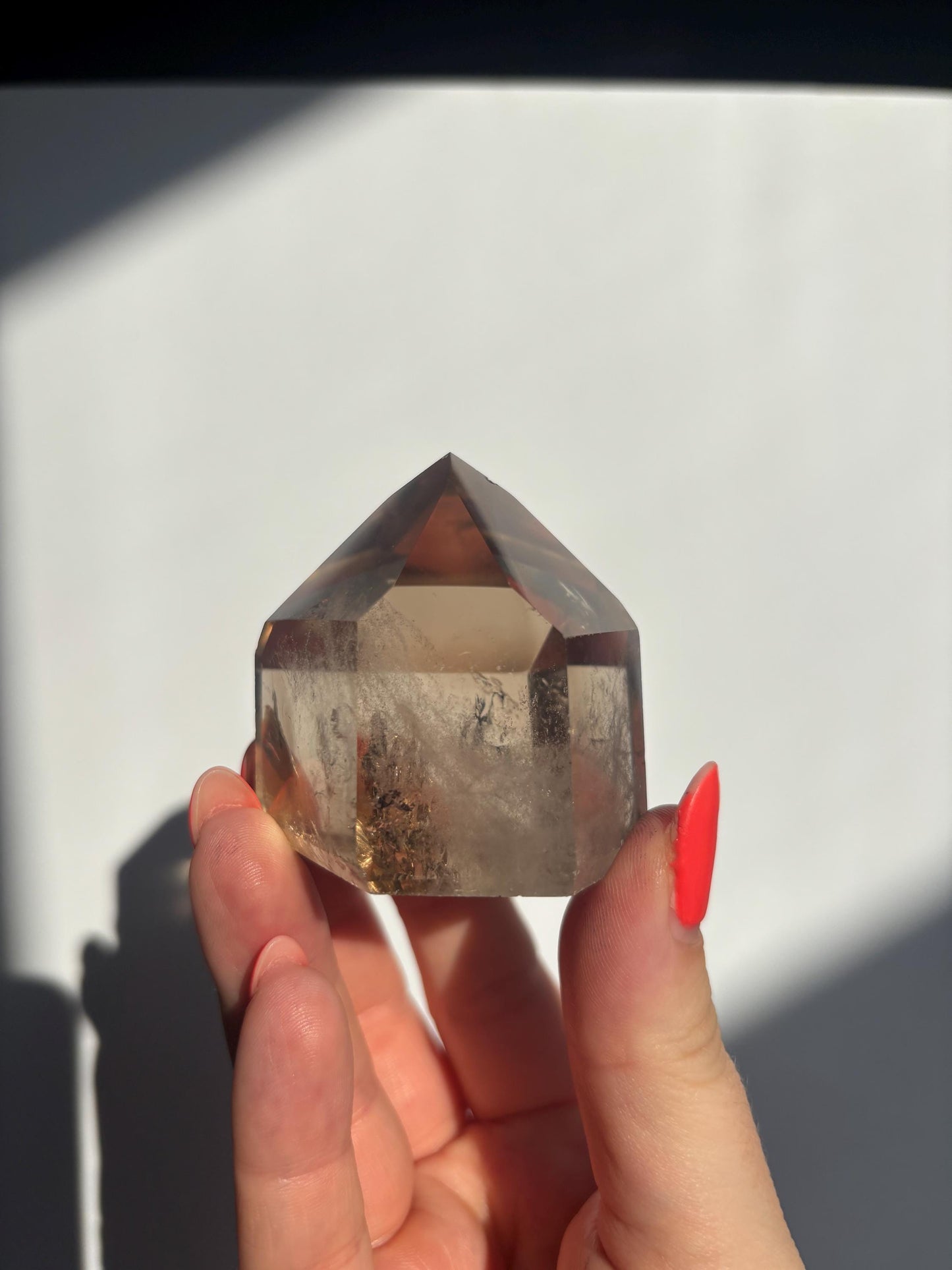 Smokey Quartz Tower | Brazilian Smoky Quartz | High Quality Polished Crystals | Crystal Healing