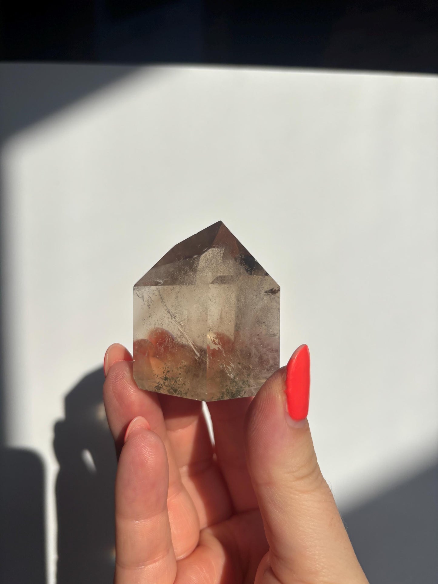 Smokey Quartz Tower | Brazilian Smoky Quartz | High Quality Polished Crystals | Crystal Healing