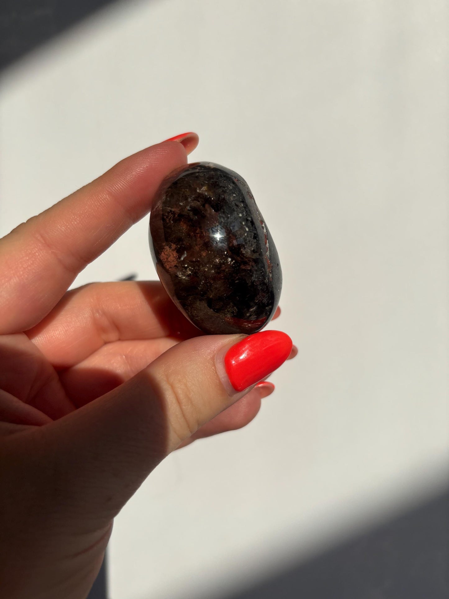 Smokey Quartz Lense | Brazilian Smoky Quartz | High Quality Polished Crystals | Crystal Healing