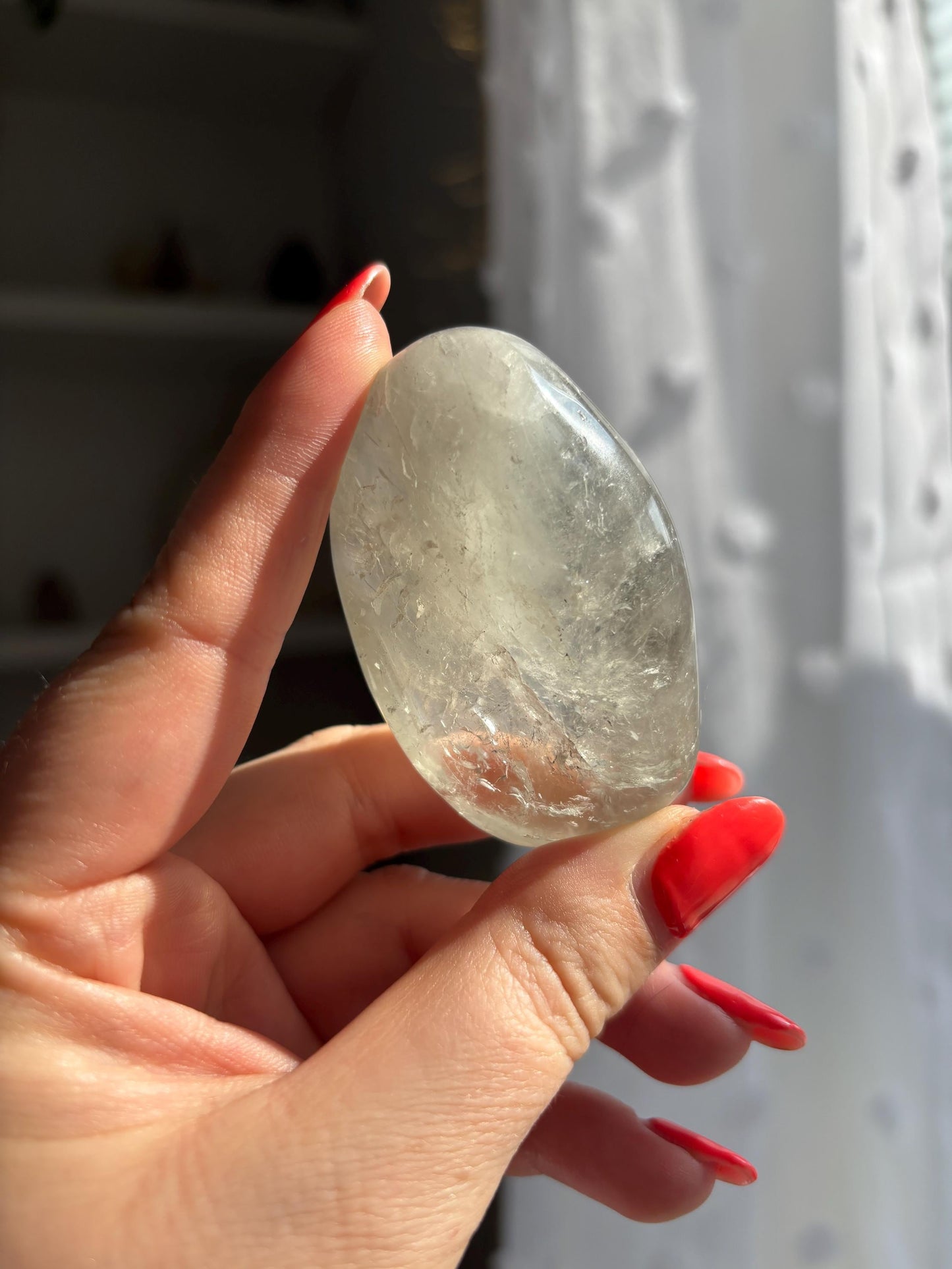 Prasiolite Freeform | Crystal Healing | High Quality Polished Crystal | Balance | Harmony