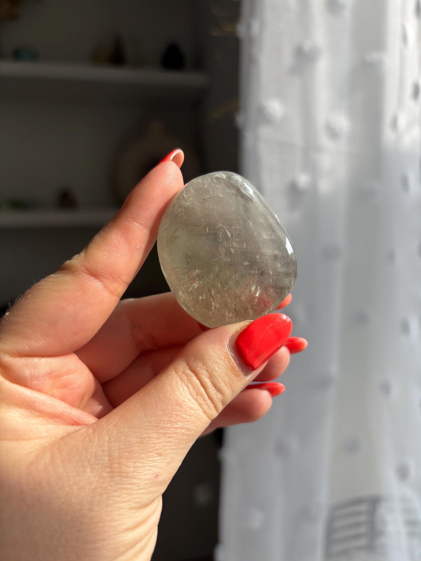 Prasiolite Freeform | Crystal Healing | High Quality Polished Crystal | Balance | Harmony