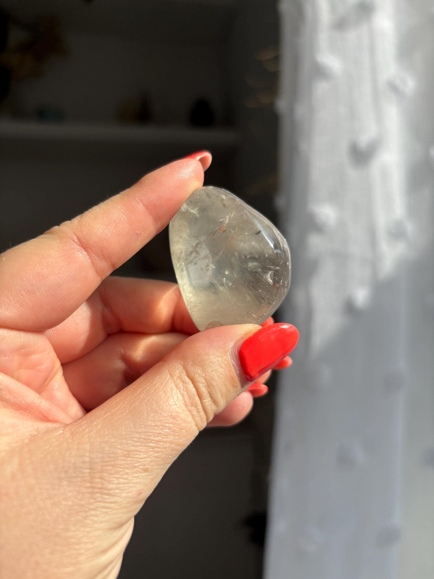 Prasiolite Freeform | Crystal Healing | High Quality Polished Crystal | Balance | Harmony