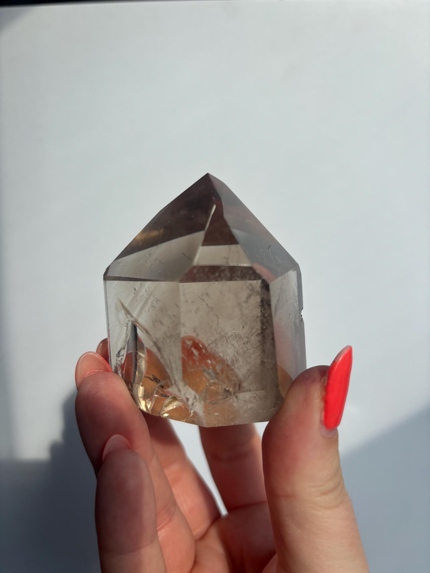 Smokey Quartz Tower | Brazilian Smoky Quartz | High Quality Polished Crystals | Crystal Healing