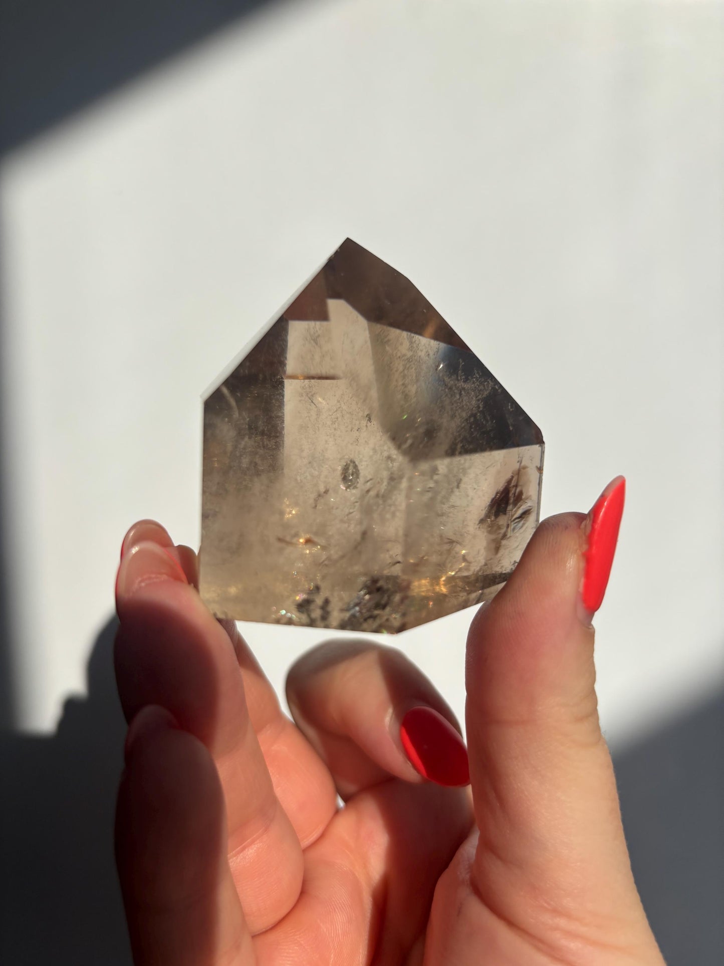 Smokey Quartz Tower | Brazilian Smoky Quartz | High Quality Polished Crystals | Crystal Healing