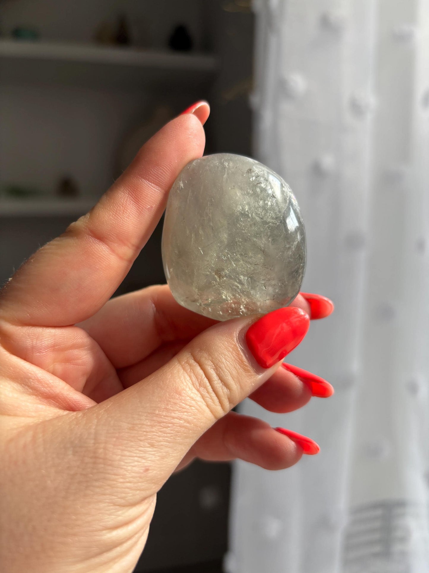 Prasiolite Freeform | Crystal Healing | High Quality Polished Crystal | Balance | Harmony
