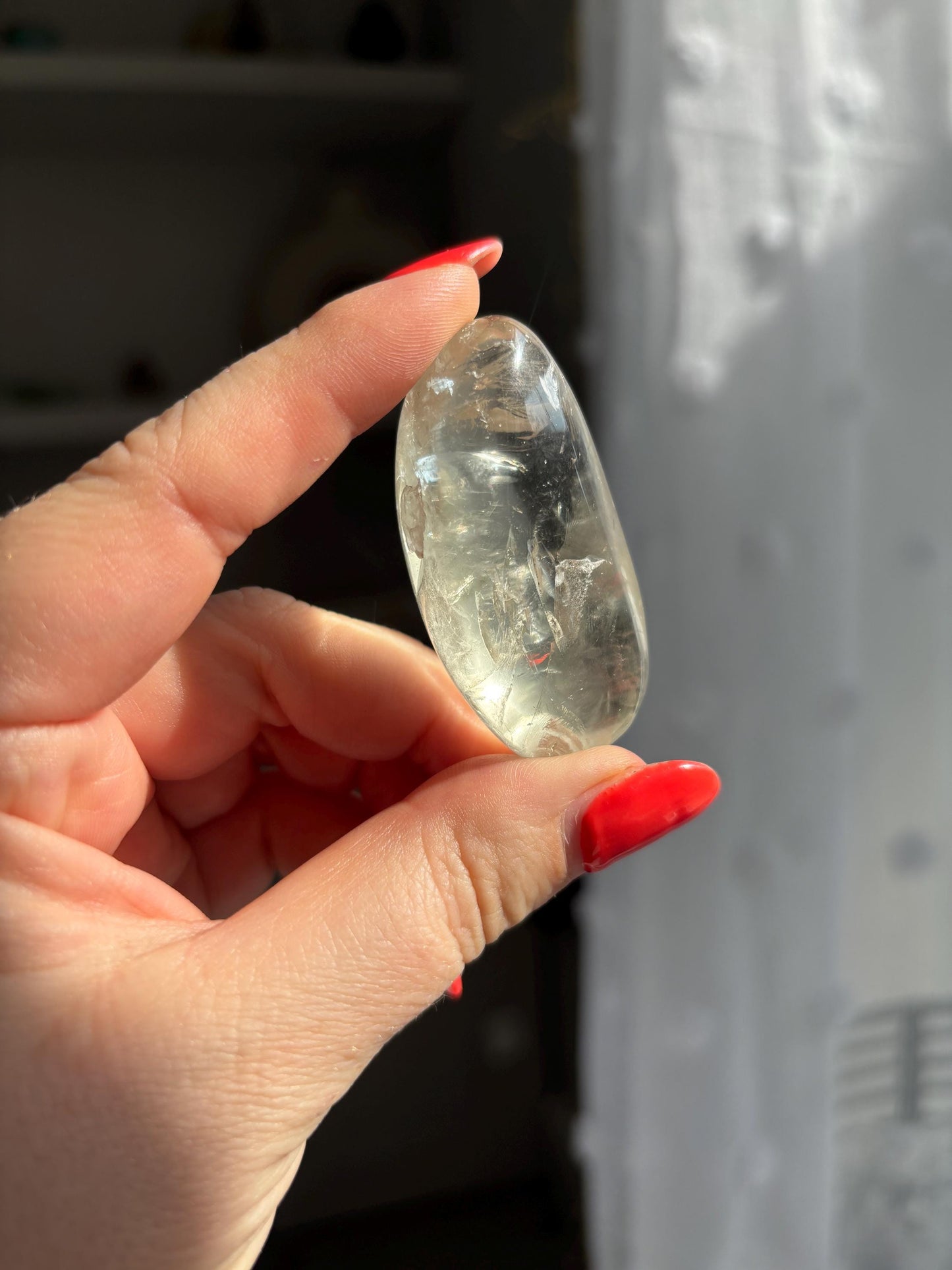Prasiolite Freeform | Crystal Healing | High Quality Polished Crystal | Balance | Harmony