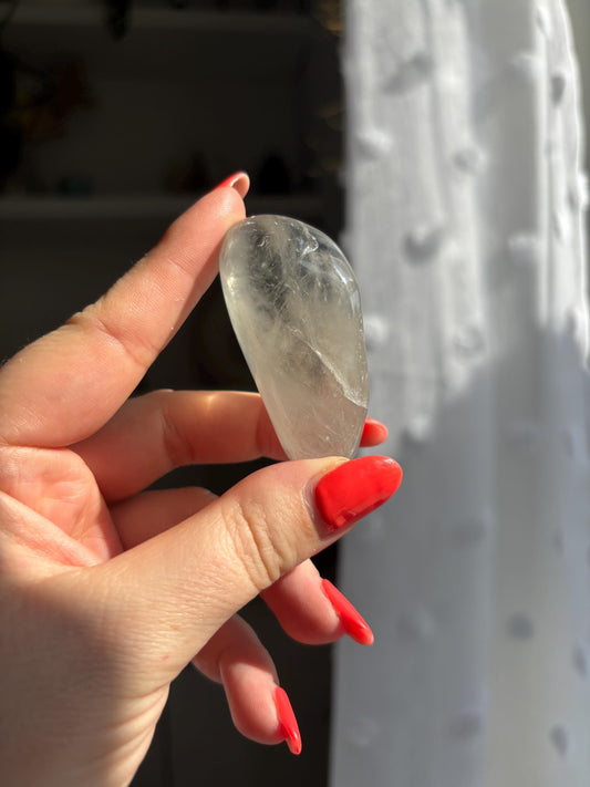 Prasiolite Freeform | Crystal Healing | High Quality Polished Crystal | Balance | Harmony